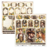 ScrapBoys Steampunk Journey 12x12 Inch Paper Pack (SB-STJO-08)